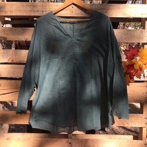 Long sleeve tunic shirt